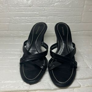 Ann Taylor black sandals
